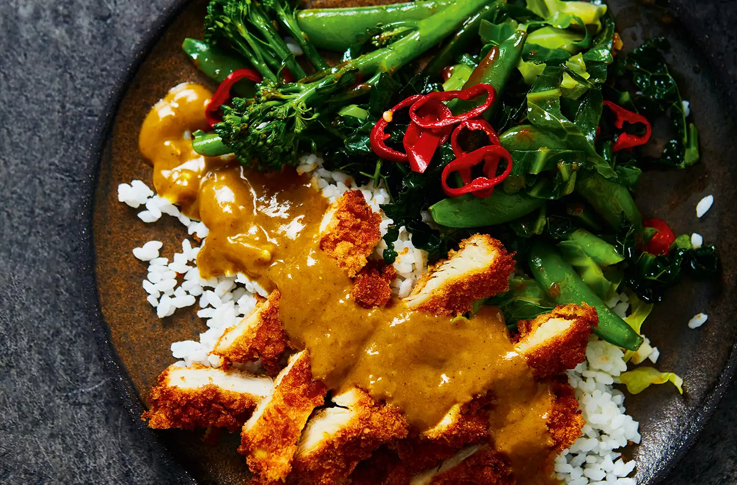 Chicken katsu curry