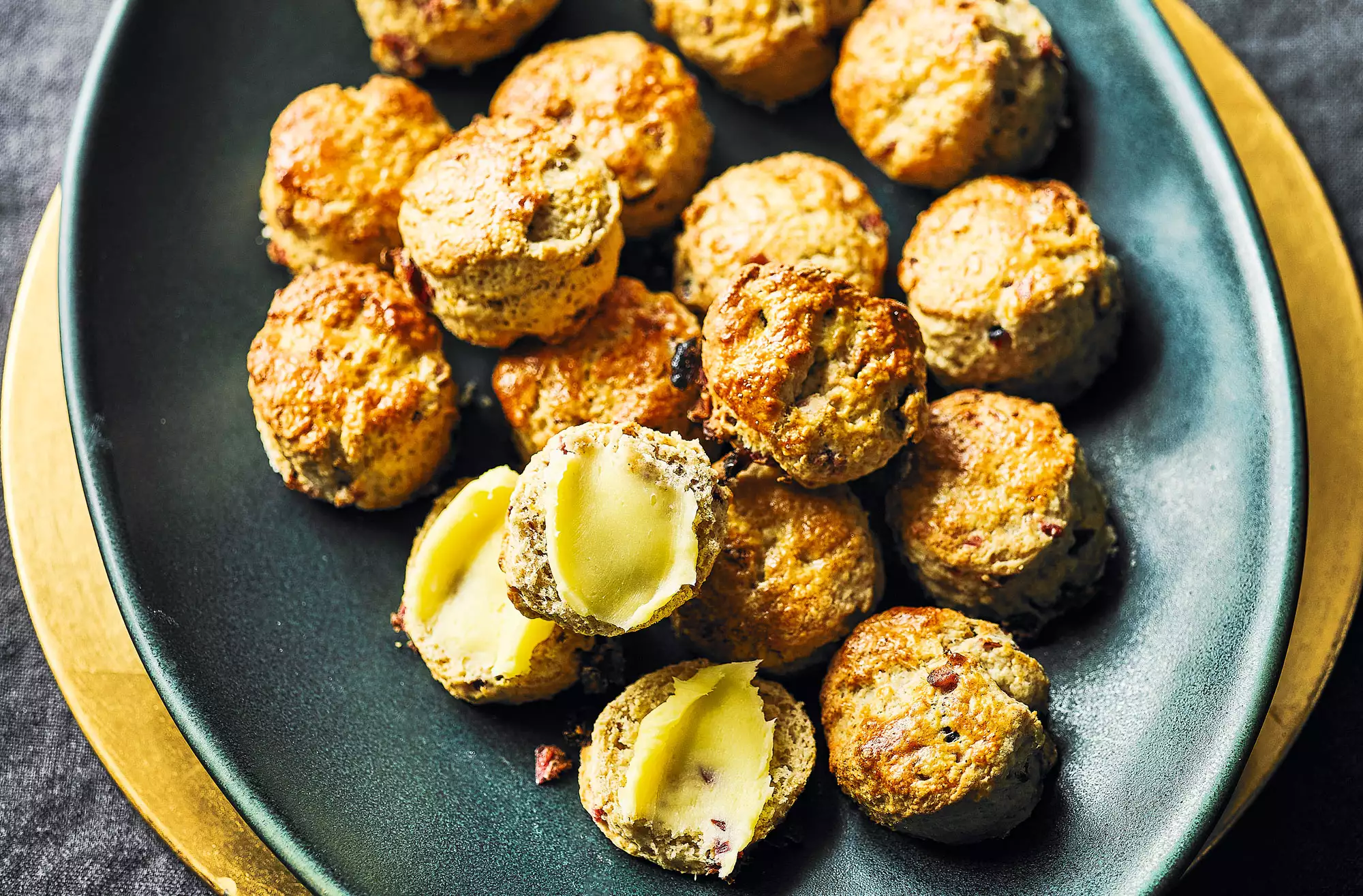 Mini Christmas scones