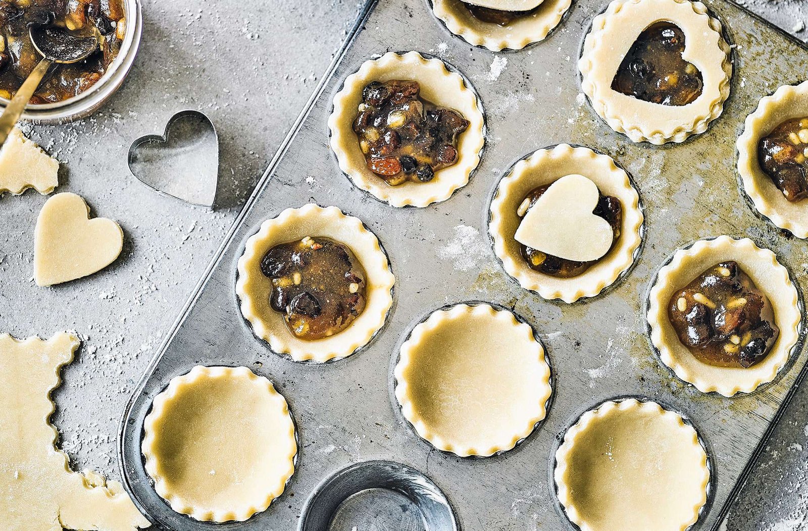 Homemade mince pies