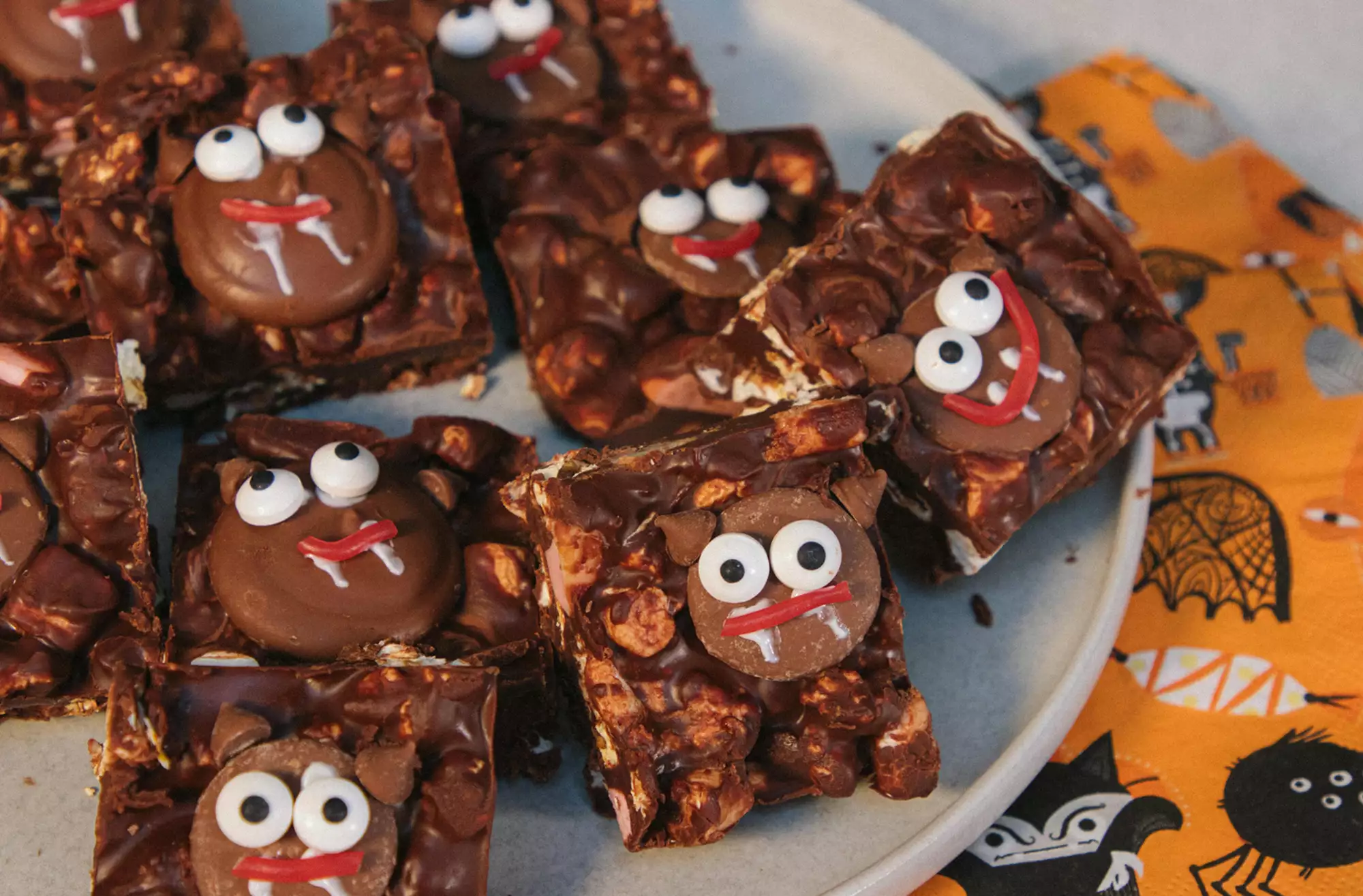 Halloween rocky road