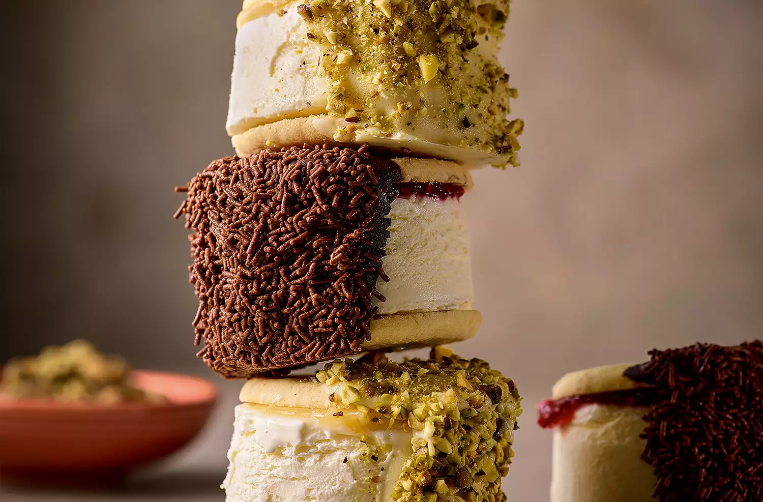 Ice-cream sandwiches