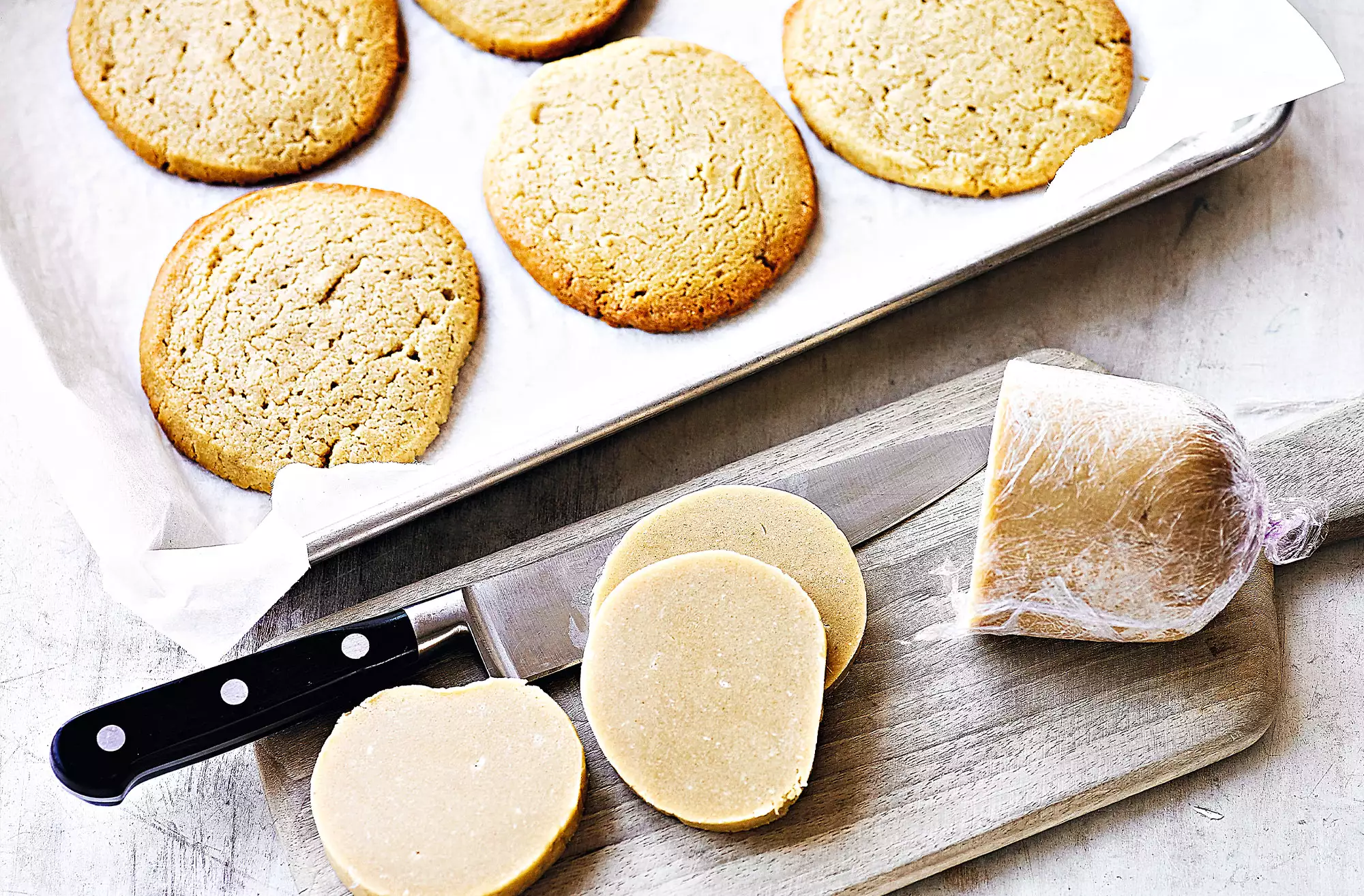 Freezer dough cookies