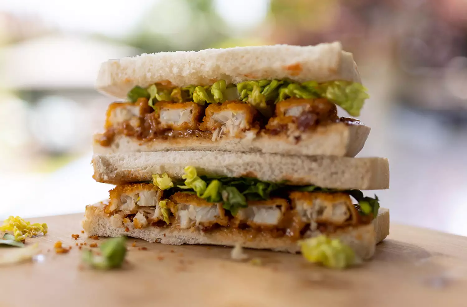 Fish finger sarnie