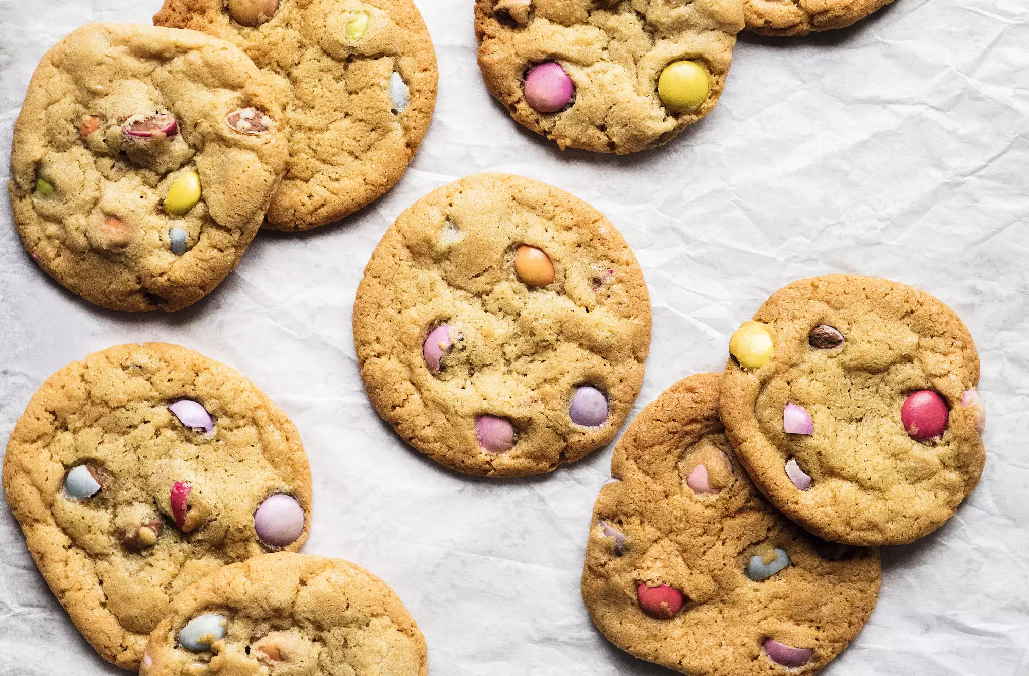 Martha's Smarties cookies