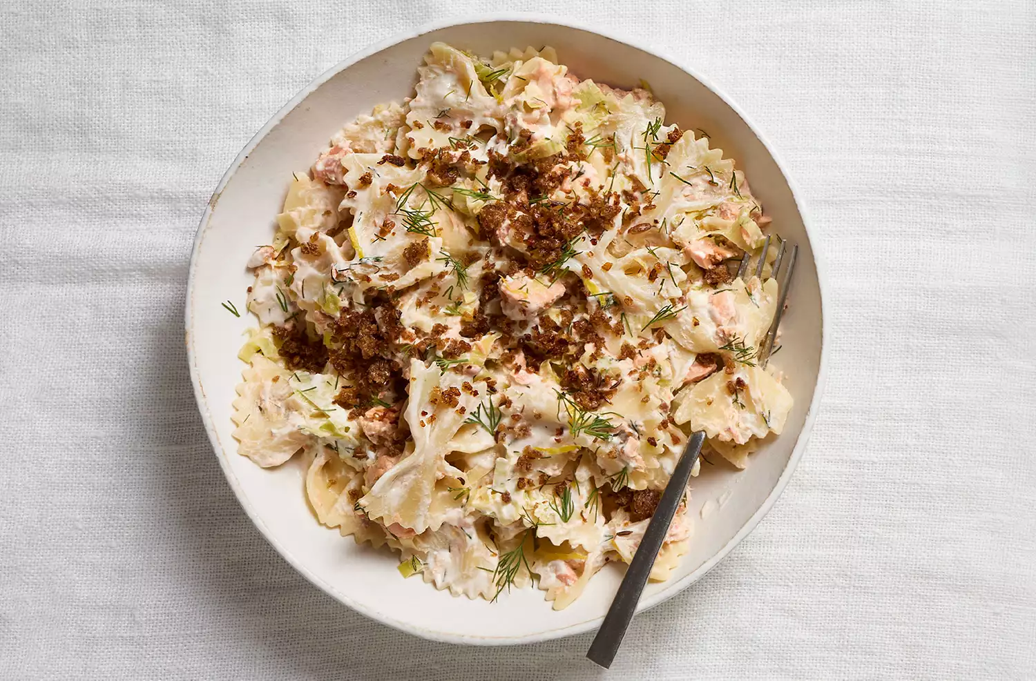 Lemon, dill & salmon pasta