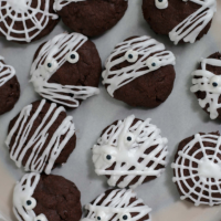 Chetna Makan’s Halloween brownie cookies