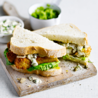 Fish finger sandwiches