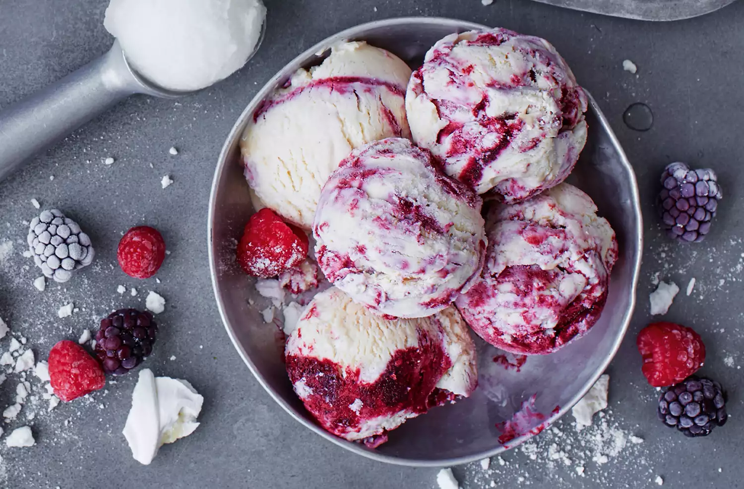 Eton mess ice cream