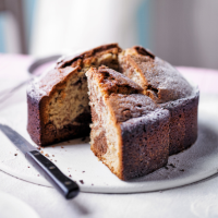 Fairtrade chocolate & vanilla pound cake