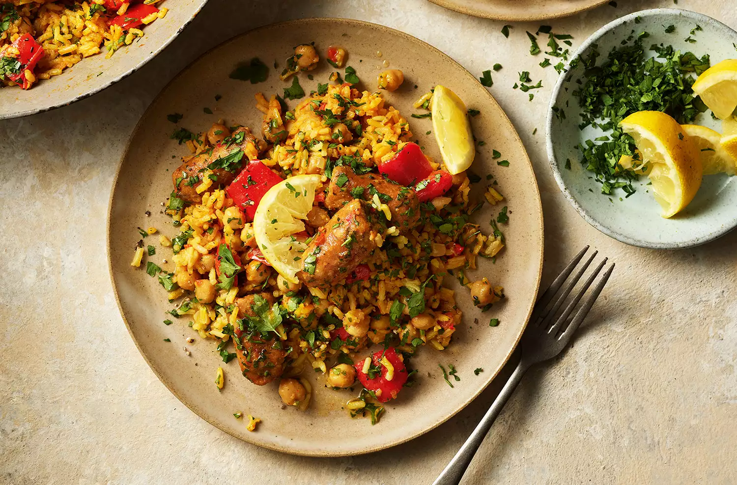 One-pot vegan no chorizo rice