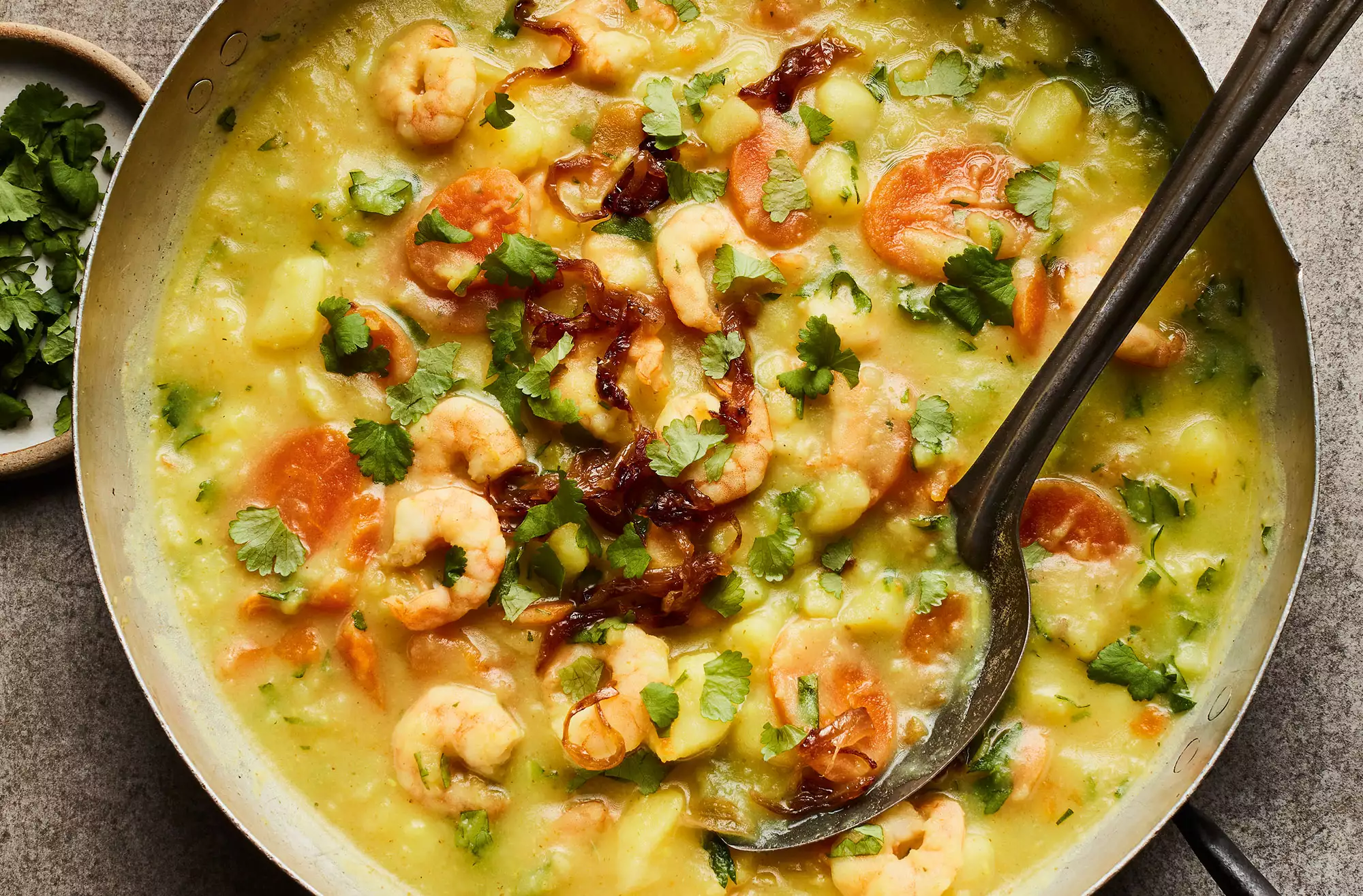 Easy prawn curry