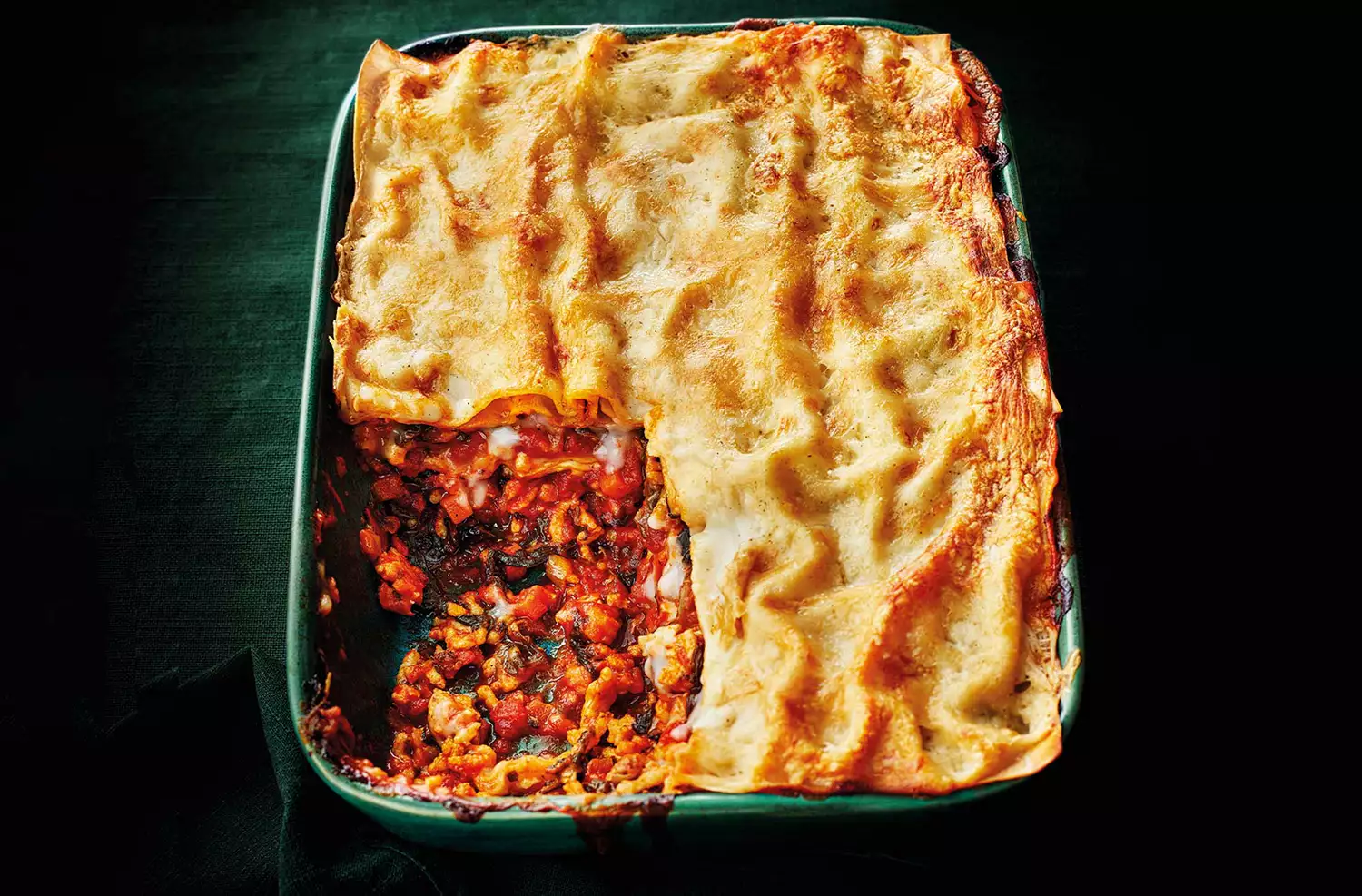 Chicken & spinach lasagne