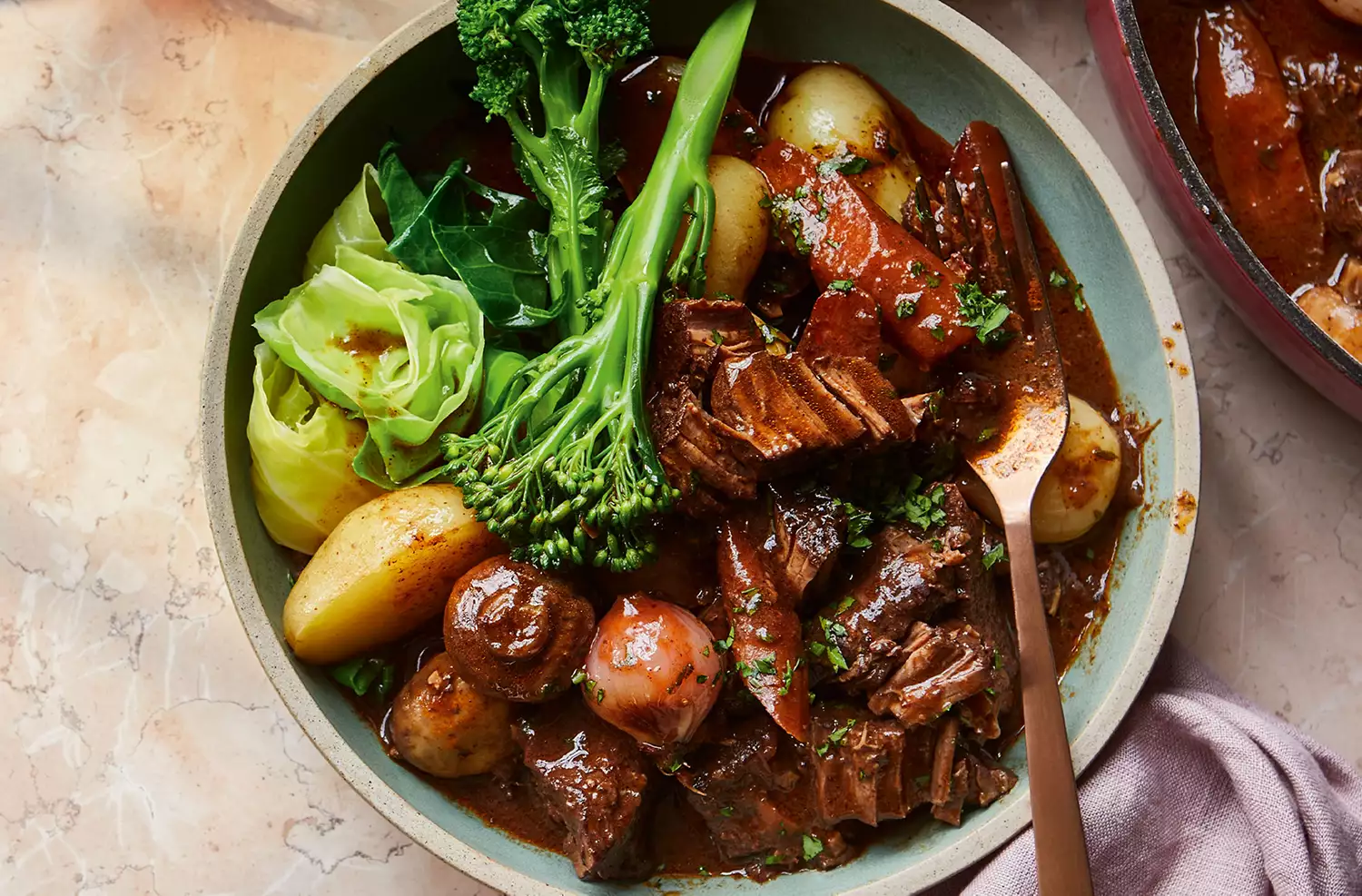 The best beef Bourguignon