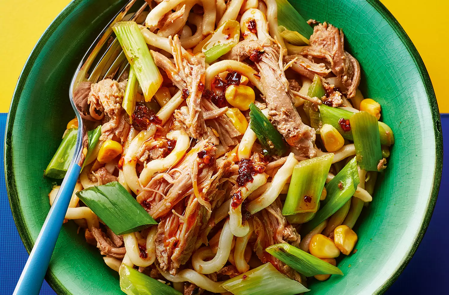 Easy miso pork noodles